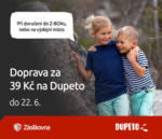 Zásilkovna Doprava za 39 Kč na Dupeto – do 22.06.2025