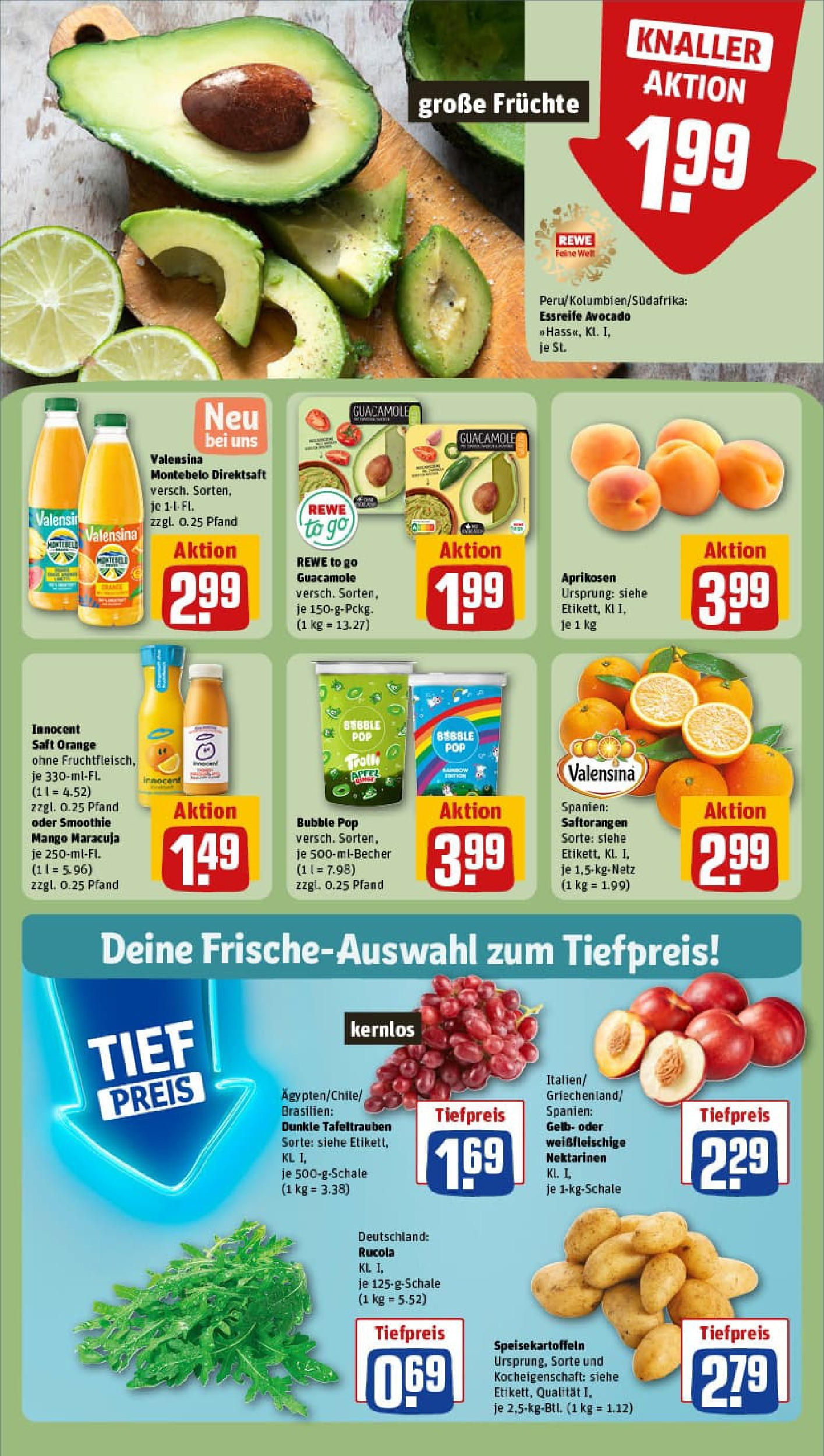 REWE Prospekt ab 22.06.2025 zum Blättern » Angebote | Seite: 4