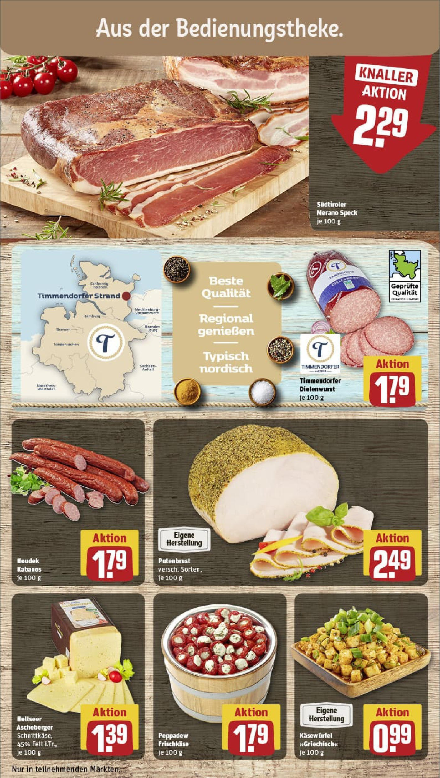 REWE Prospekt ab 23.06.2025 zum Blättern » Angebote | Seite: 11 | Produkte: Wurst, Frischkase