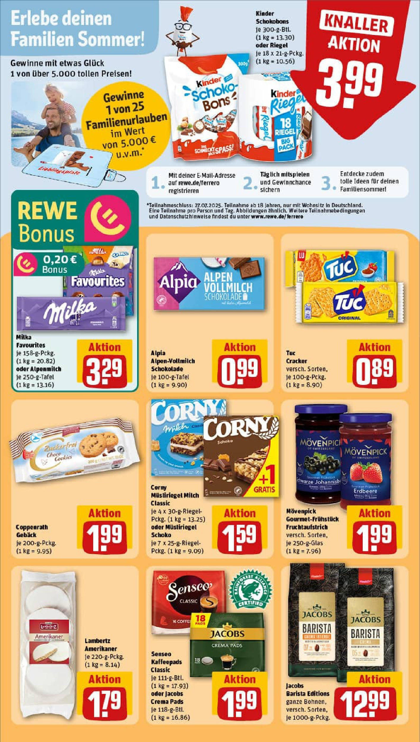 REWE Prospekt ab 22.06.2025 zum Blättern » Angebote | Seite: 21