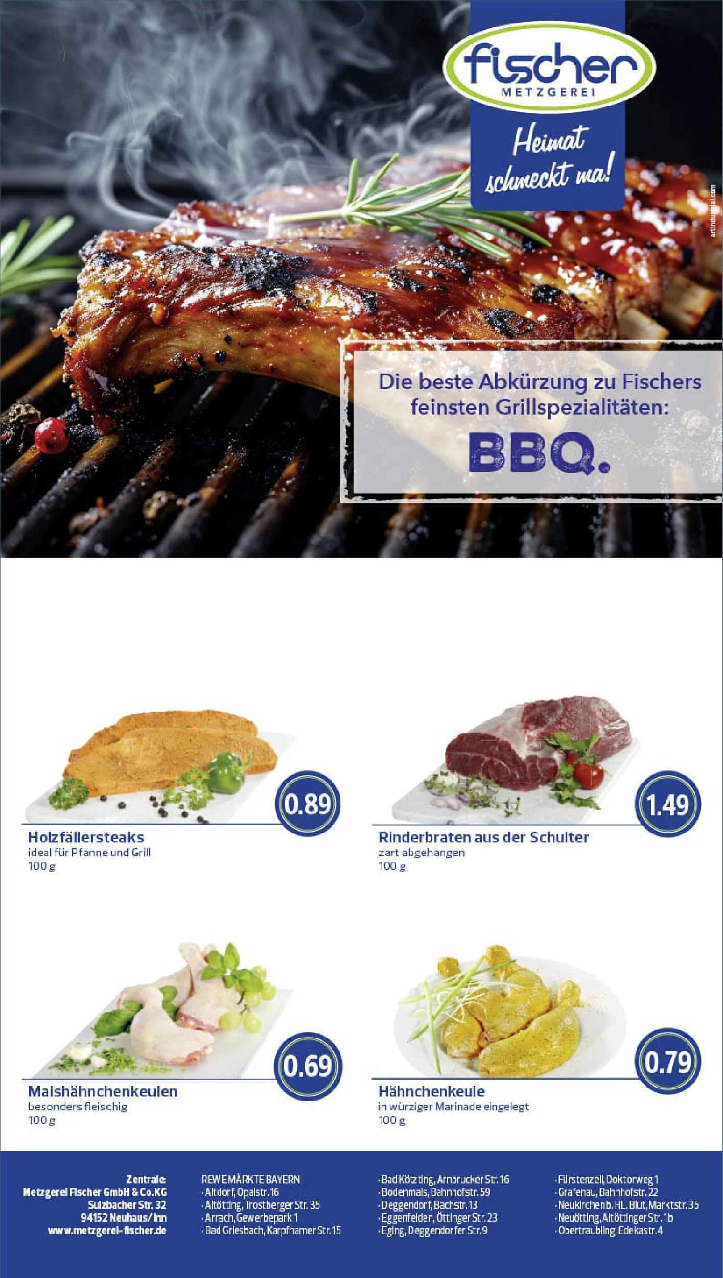 REWE Prospekt ab 22.06.2025 zum Blättern » Angebote | Seite: 8 | Produkte: Rinderbraten, Grill, Bad