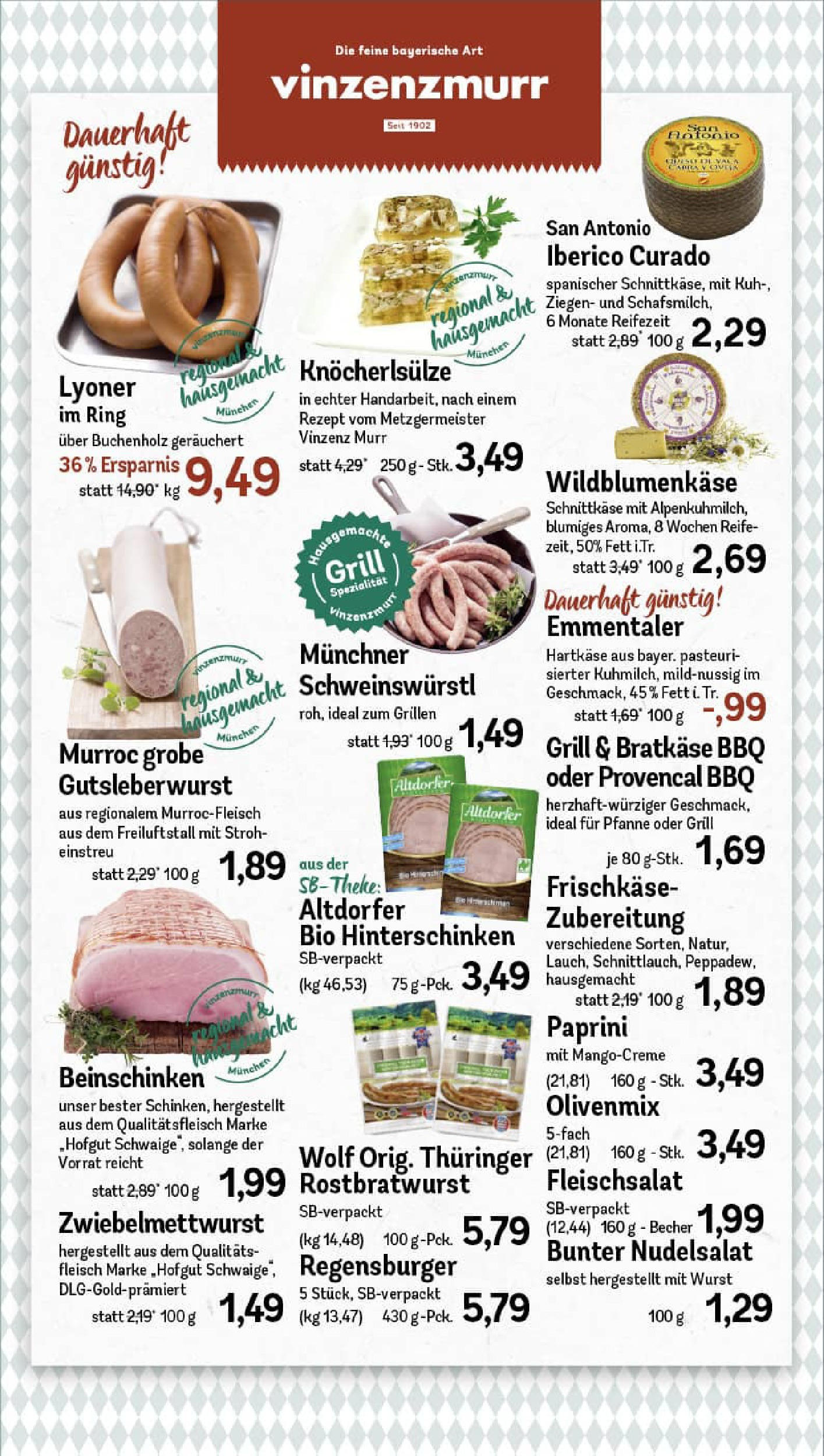 REWE Prospekt ab 22.06.2025 zum Blättern » Angebote | Seite: 9 | Produkte: Grill, Wurst, Pasta, Frischkase