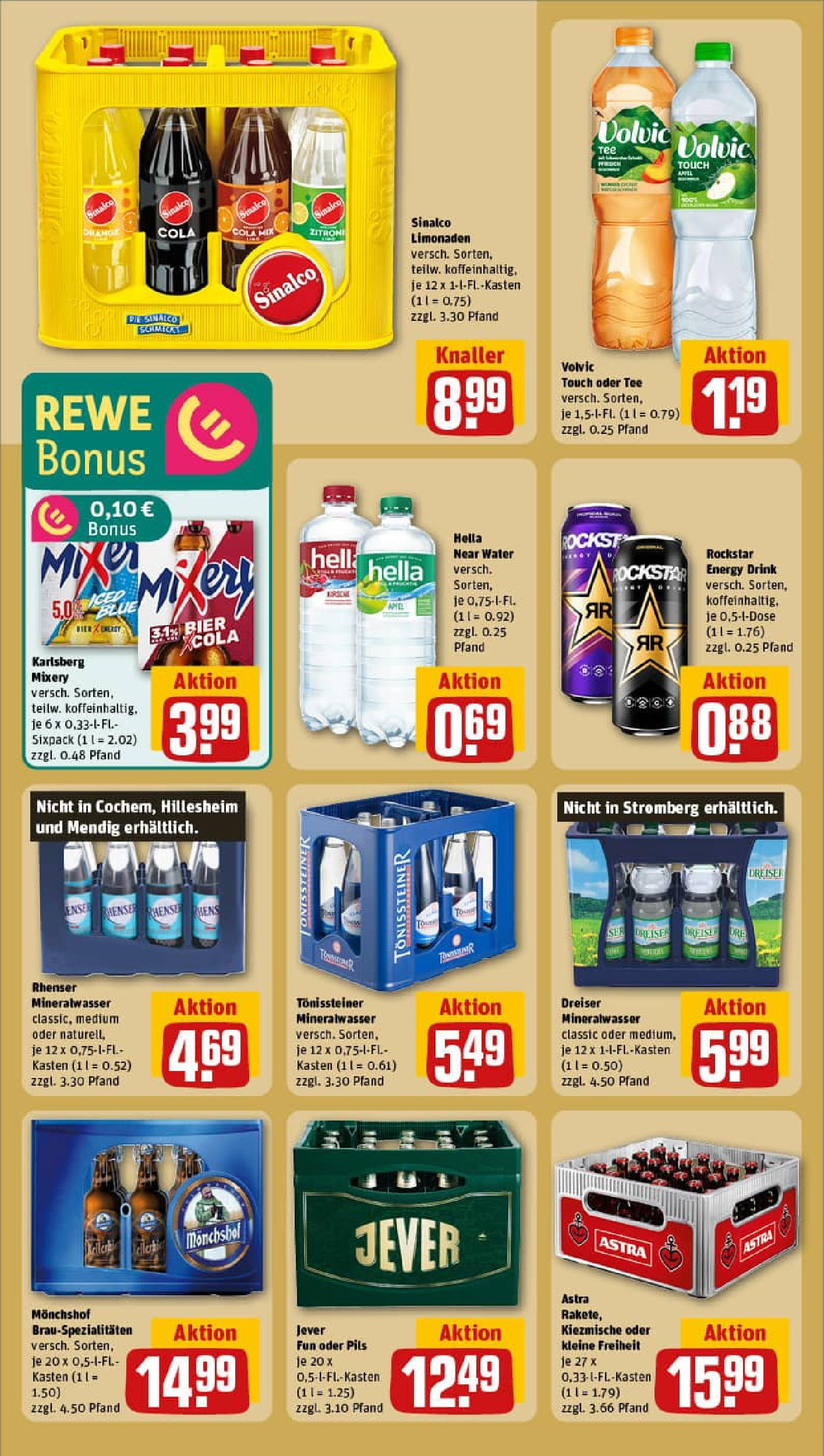 REWE Prospekt ab 22.06.2025 zum Blättern » Angebote | Seite: 18 | Produkte: Cola, Energy, Pils, Jever