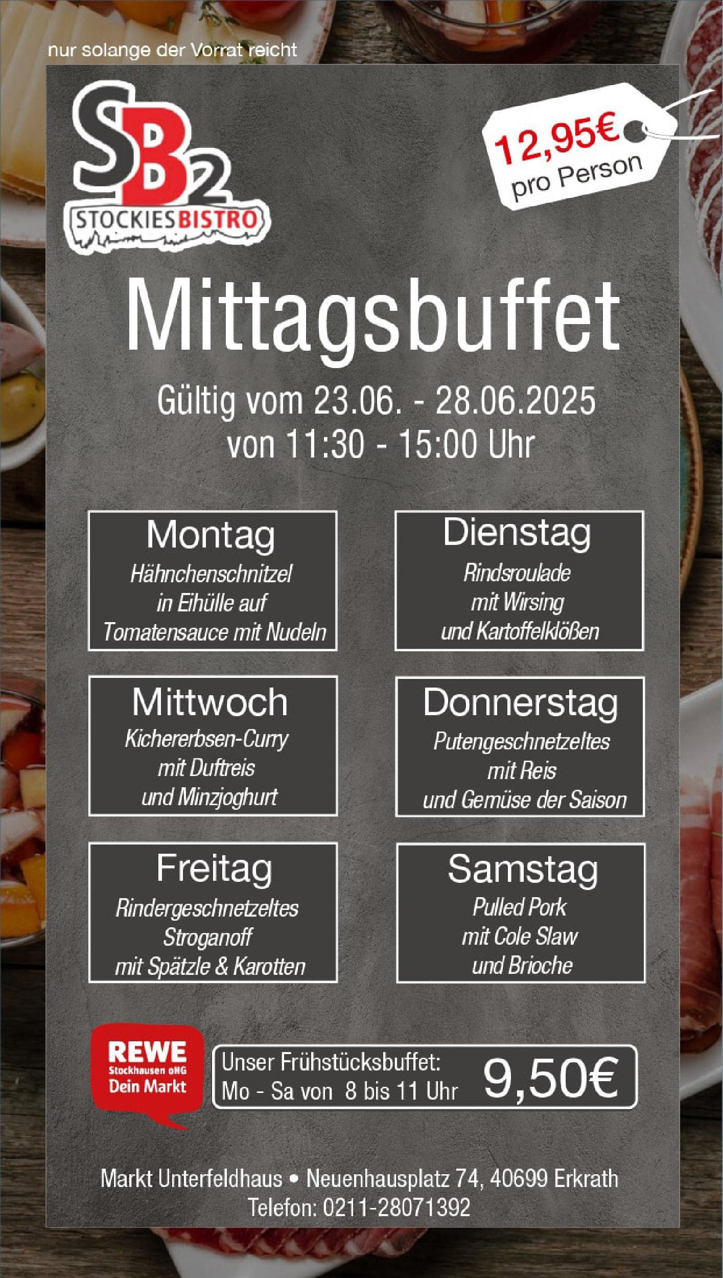 REWE Prospekt ab 22.06.2025 zum Blättern » Angebote | Seite: 29 | Produkte: Schnitzel, Gemüse, Reis, Uhr