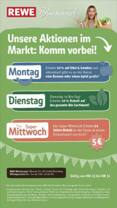 Rewe prospekt Rheinberg	 gültig ab dem 22.06.2025