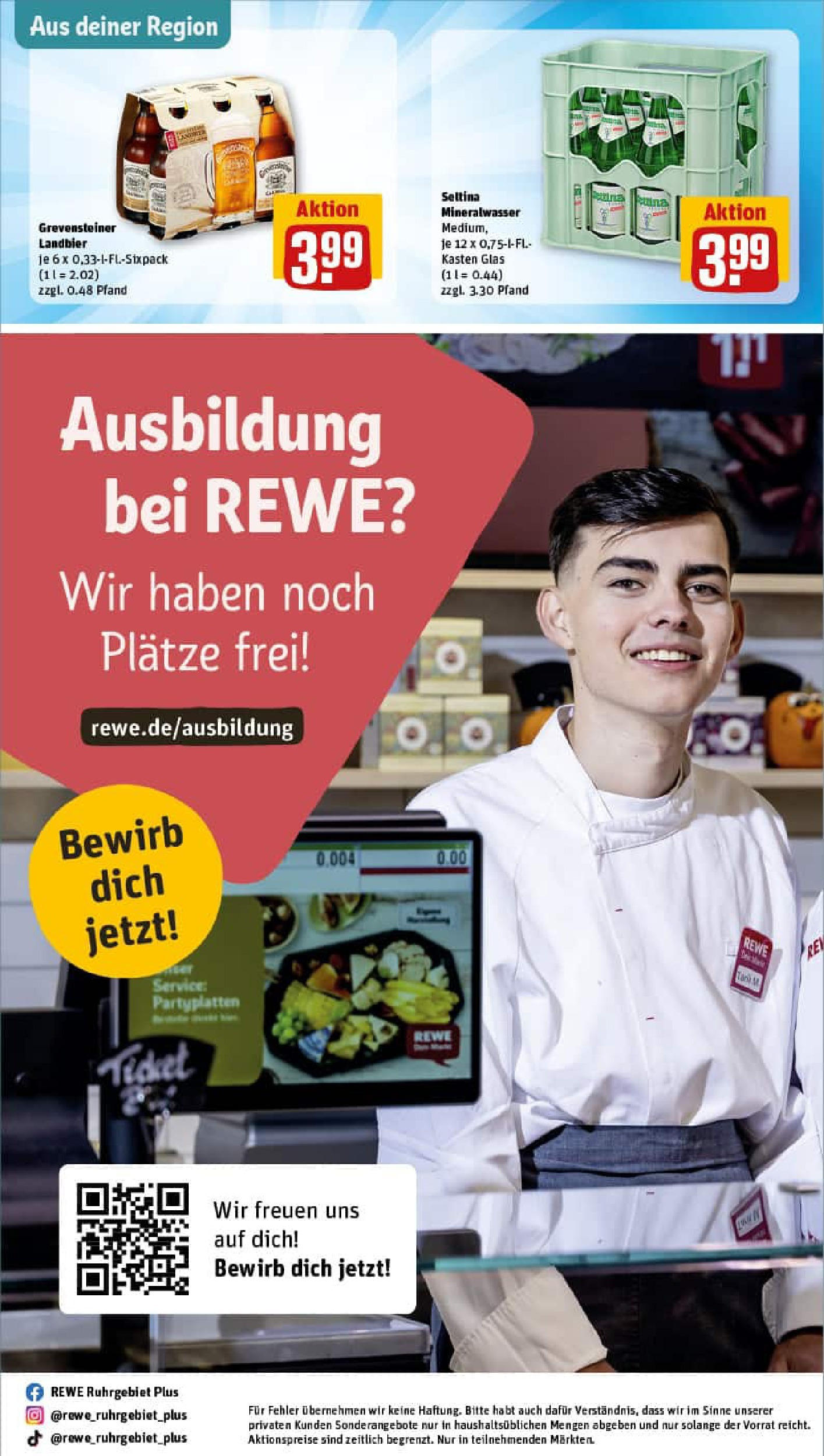 REWE Prospekt ab 22.06.2025 zum Blättern » Angebote | Seite: 29 | Produkte: Mineralwasser
