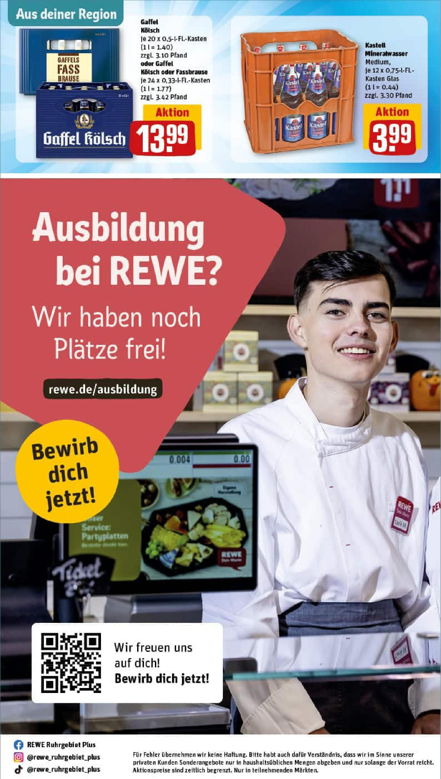 REWE Prospekt ab 22.06.2025 zum Blättern » Angebote | Seite: 29 | Produkte: Mineralwasser, Fassbrause