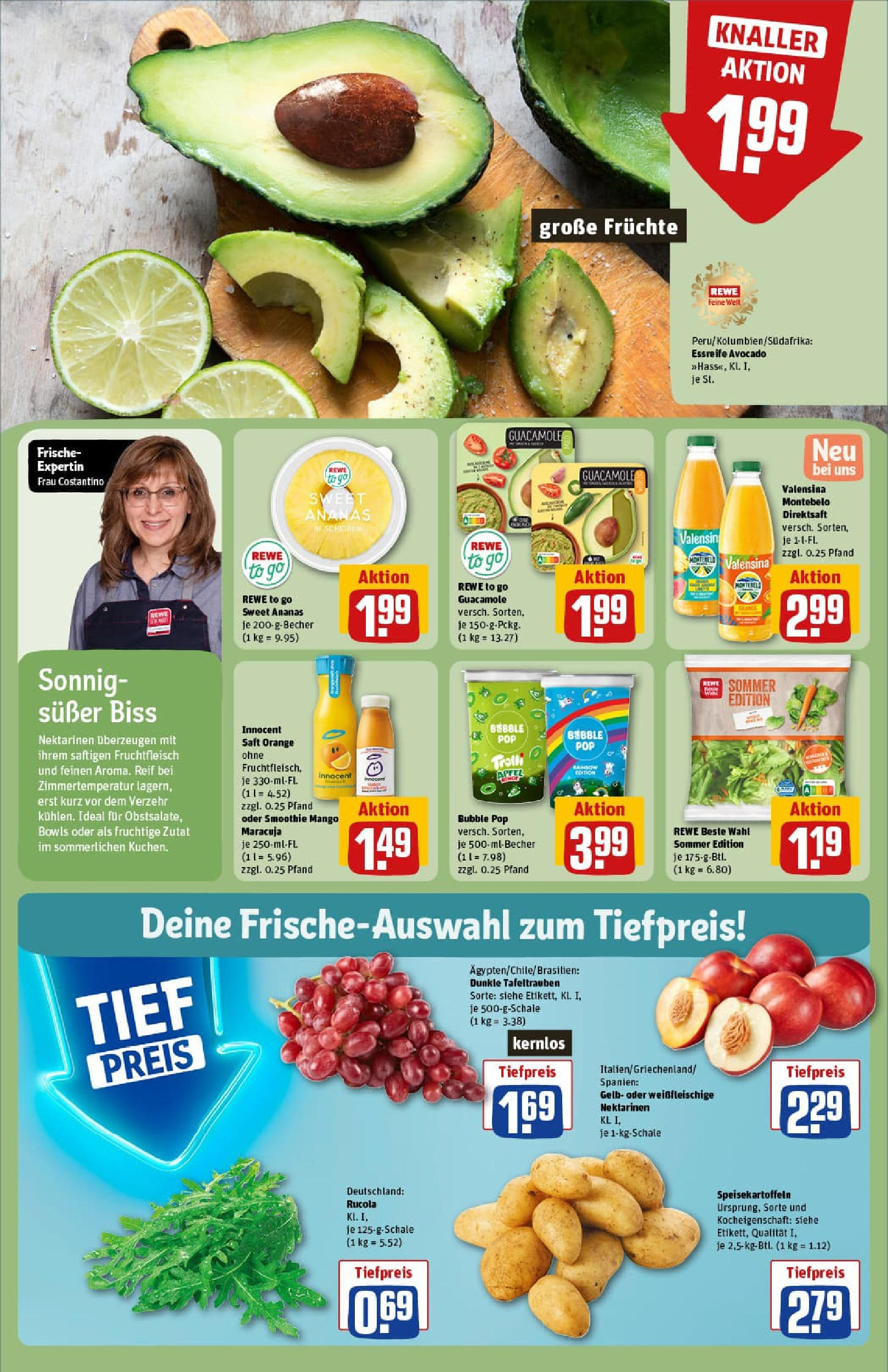 REWE Prospekt ab 22.06.2025 zum Blättern » Angebote | Seite: 6