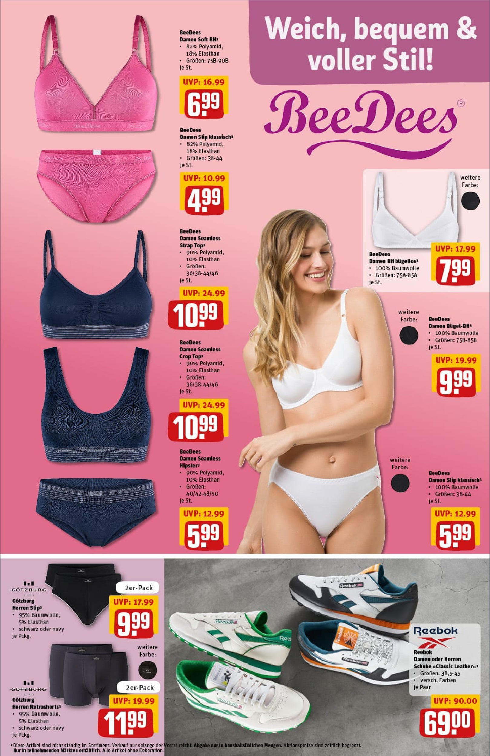 REWE Prospekt ab 22.06.2025 zum Blättern » Angebote | Seite: 37 | Produkte: Top, BH, Slip