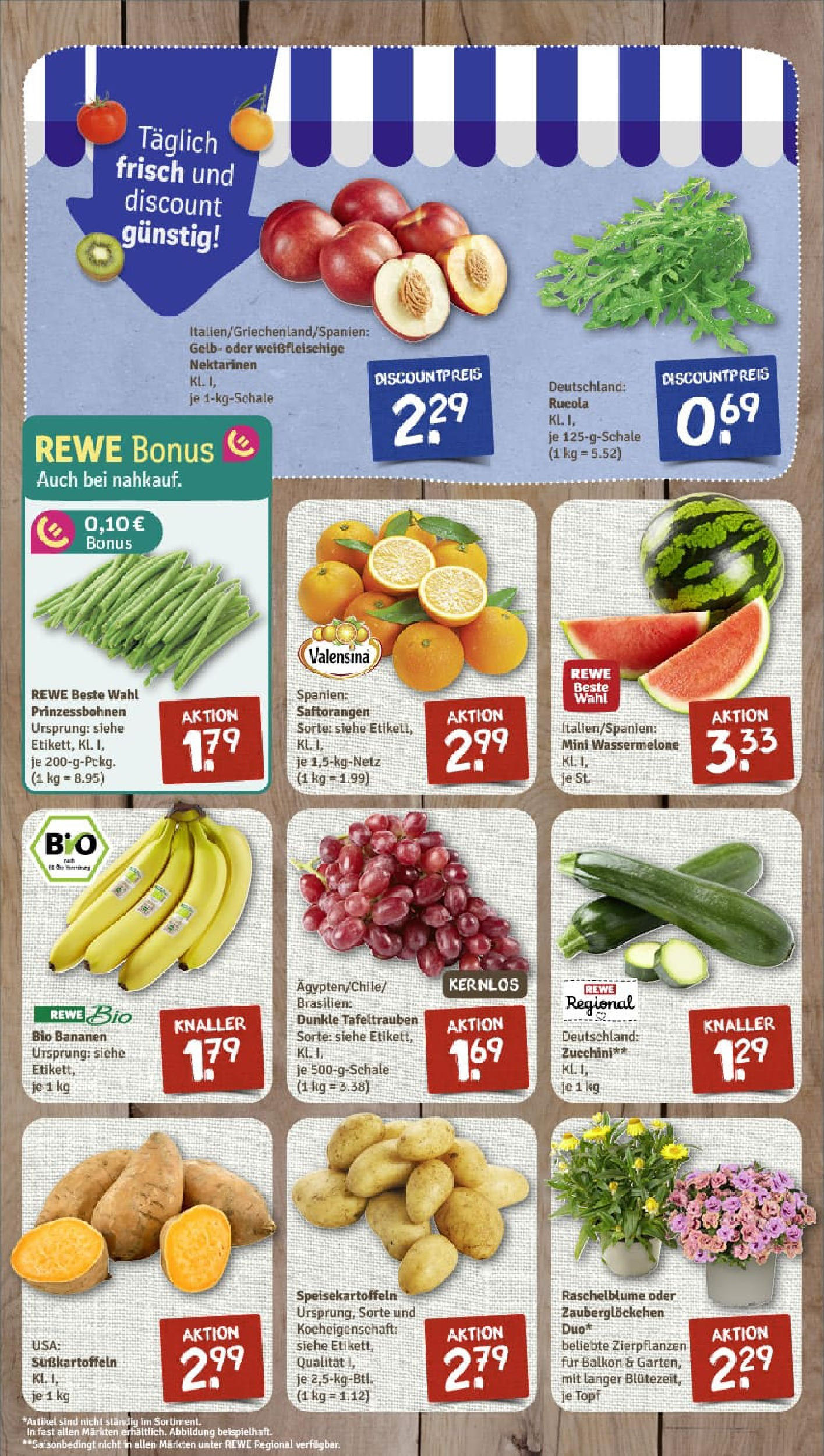 REWE Prospekt ab 22.06.2025 zum Blättern » Angebote | Seite: 3