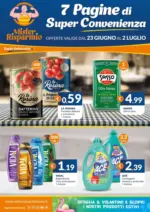 Mister Risparmio OFFERTE VALIDE DAL 23 GIUGNO AL 2 LUGLIO - al 02.07.2025