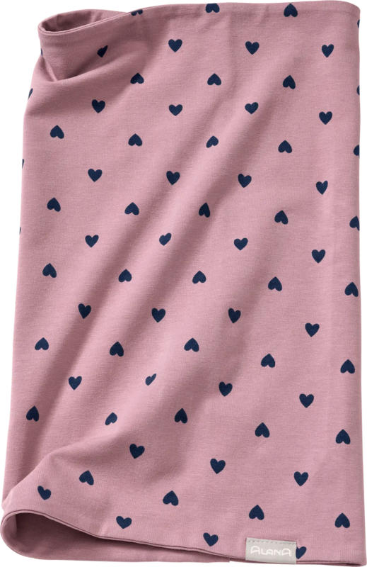 ALANA Loop Schal Pro Climate mit Herz-Muster, lila