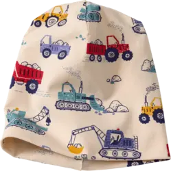 ALANA Beanie Pro Climate mit Baustellen-Muster, beige, Gr. 52/53