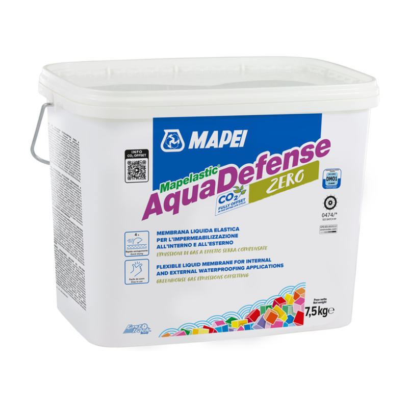 БЪРЗОСЪХНЕЩА ГЪВКАВА ХИДРОИЗОЛАЦИЯ MAPEI AQUADEFENSE ZERO