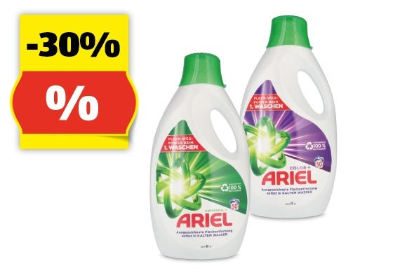 ARIEL Flüssigwaschmittel, 50 WG