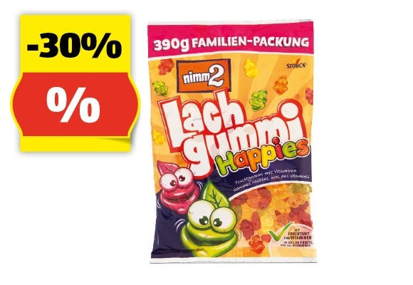 NIMM 2 Lachgummi Softies, 270 g/390 g