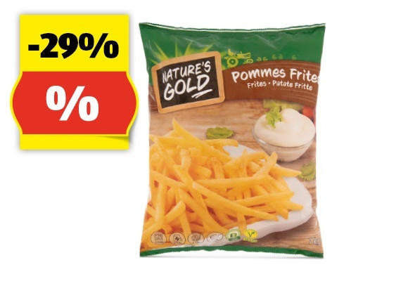 NATURE’S GOLD Pommes Frites, 1 kg