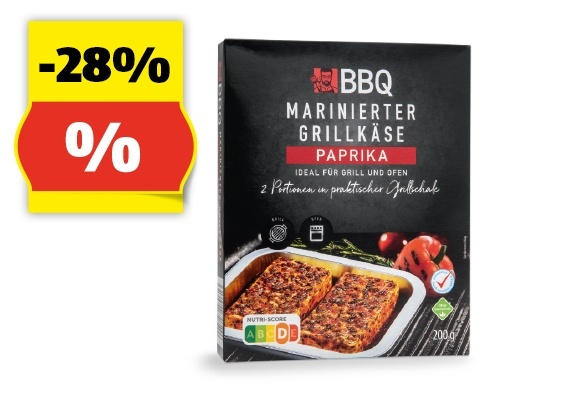 BBQ Marinierter Grillkäse, 200 g