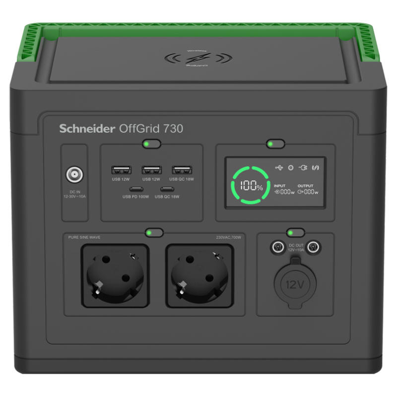 АКУМУЛАТОРНА СОЛАРНА СТАНЦИЯ 730W SCHNEIDER