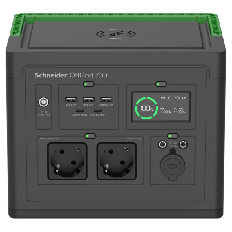 АКУМУЛАТОРНА СОЛАРНА СТАНЦИЯ 730W SCHNEIDER