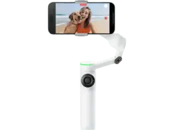 Insta 360 Flow 2 Pro, KI-Tracking-Gimbal, Weiß