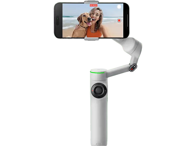 Insta 360 Flow 2 Pro, KI-Tracking-Gimbal, Grau