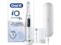 Oral-B iO Series 9N mit Reiseetui Elektrische Zahnbürste White Alabaster