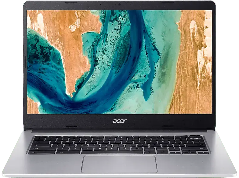 ACER Chromebook 314 (CB314-2H-K7E8) 14,0 Zoll, Full-HD, MediaTek Octa-Core ARM Cortex A73/A53 Prozessor (MT8183), 4 GB RAM, 128 GB, Google ChromeOS, Mali-G72, Silver