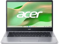 ACER Chromebook 314 (CB314-4H-345E) 14 Zoll, Full-HD, Intel Core i3-N305 Prozessor (6 MB Cache, bis zu 3,80 GHz), 4 GB RAM, 128 GB, Google ChromeOS, UHD Graphics, Pure Silver