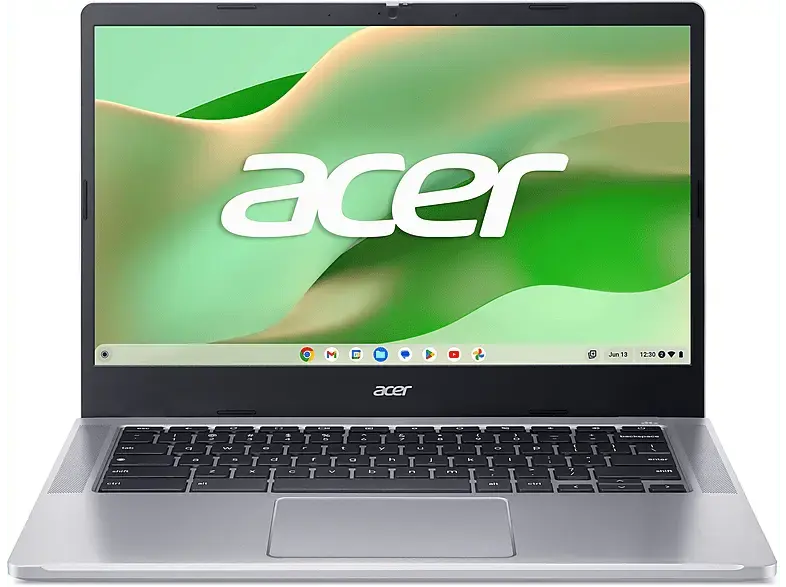 ACER Chromebook 314 (CB314-4H-345E) 14 Zoll, Full-HD, Intel Core i3-N305 Prozessor (6 MB Cache, bis zu 3,80 GHz), 4 GB RAM, 128 GB, Google ChromeOS, UHD Graphics, Pure Silver