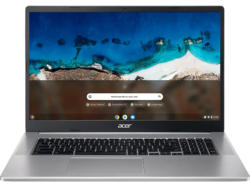 ACER Chromebook 317 (CB317-1H-C680) 17,3 Zoll, Full-HD, Intel Celeron Prozessor N5100 (4 MB Cache, bis zu 2,80 GHz), 8 GB RAM, 128 GB, Google ChromeOS, UHD Graphics, Sparkly Silver