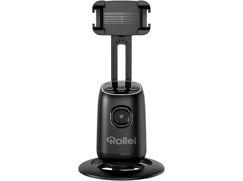 Rollei Easy Creator Desktop-Gimbal mit AI Tracking, Schwarz