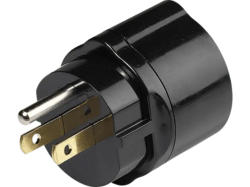 Vivanco 28694 Reisestecker USA, Schuko Buchse - USA Stecker