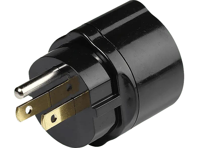 Vivanco 28694 Reisestecker USA, Schuko Buchse - USA Stecker