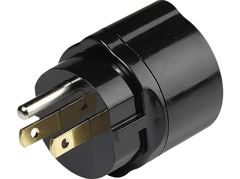 Vivanco 28694 Reisestecker USA, Schuko Buchse - USA Stecker