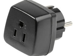 Vivanco 34436 Reisestecker USA, USA Buchse - Schuko Stecker