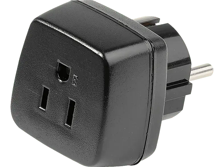 Vivanco 34436 Reisestecker USA, USA Buchse - Schuko Stecker