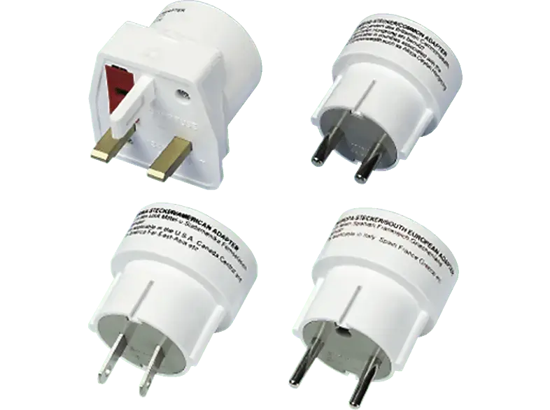 Vivanco 7292 Reisestecker-Set