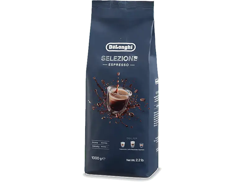 De'Longhi SELEZIone Espresso Kaffeebohne, 1 kg, Kompatibles System: Kaffeevollautomaten
