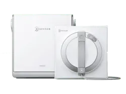 Ecovacs Winbot W2 pro OMNI Fensterputzroboter (Weiß, 63 dB(A), Automatischer Sprüher mit Dreifachdüse, WLAN, 30m²)