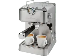Profi Cook PC-ES-KA 1267 Espresso-Kaffeemaschine (Silber, 1100 Watt, 20 bar)