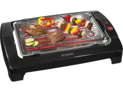 Bomann BQ 1240 N CB Barbeque-Tischgrill, Schwarz (2000 Watt)
