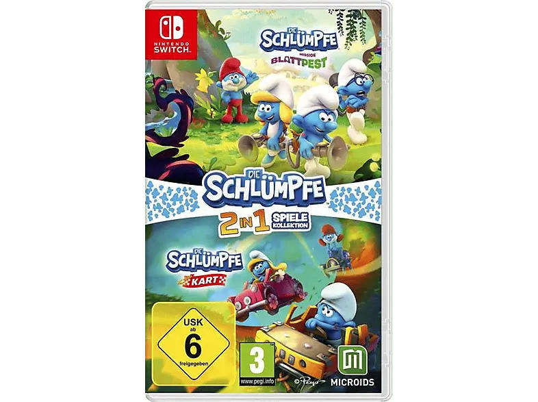 Die Schlümpfe 2in1 Spiele Kollektion - [Nintendo Switch]