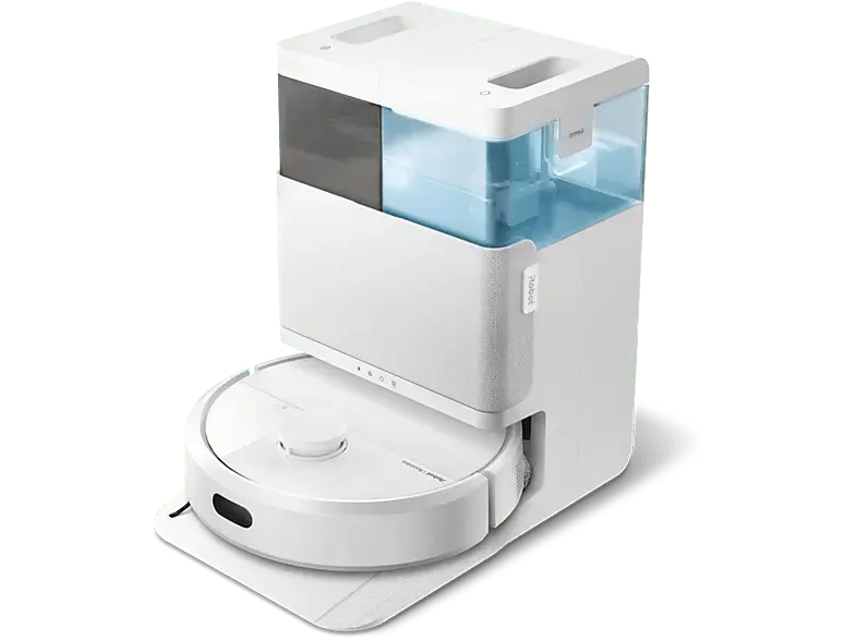iRobot ROOMBA® PLUS 405 Combo Saug- und Wischroboter inkl. Absaugstation (Weiß, Laufzeit: 3 h)