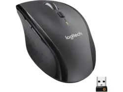 LOGITECH M705 Marathon Kabellose Maus, USB-Empfänger, Schwarz; PC Maus