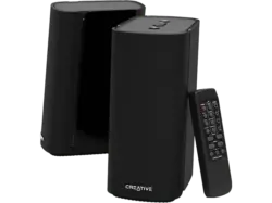 Creative T100 2.0-Hi-Fi-Desktop-Lautsprecher, Bluetooth, schwarz