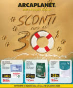 Arcaplanet Sconti fino al 30% - al 29.06.2025