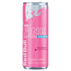 Red Bull Energy Drink Pink Edition Waldbeere