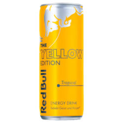 Red Bull Energy Drink Yellow Edition Tropical