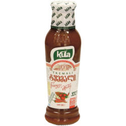 Tkemali - Soße aus roten Kirschpflaume nach georgischer Art, scharf.